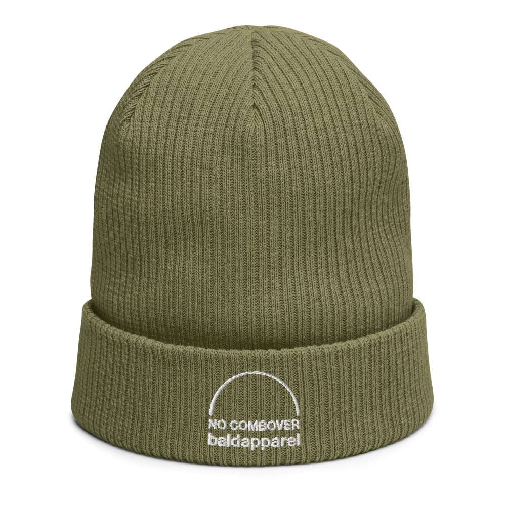 NO COMBOVER Ribbed Beanie