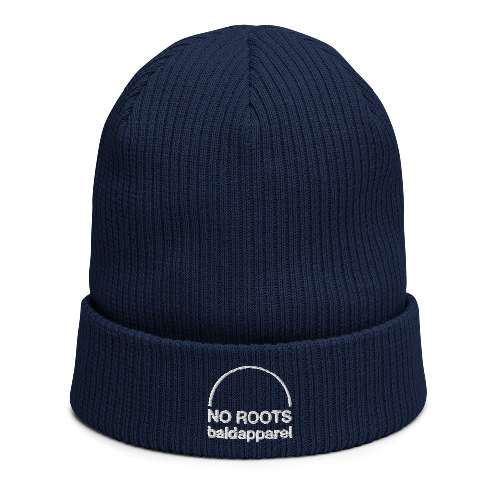NO ROOTS Ribbed Beanie